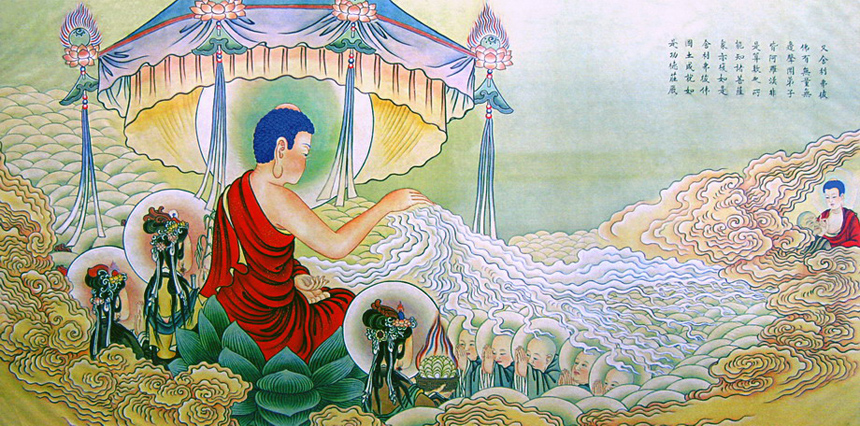 無(wú)量無(wú)邊聲聞弟子,皆阿羅漢 \